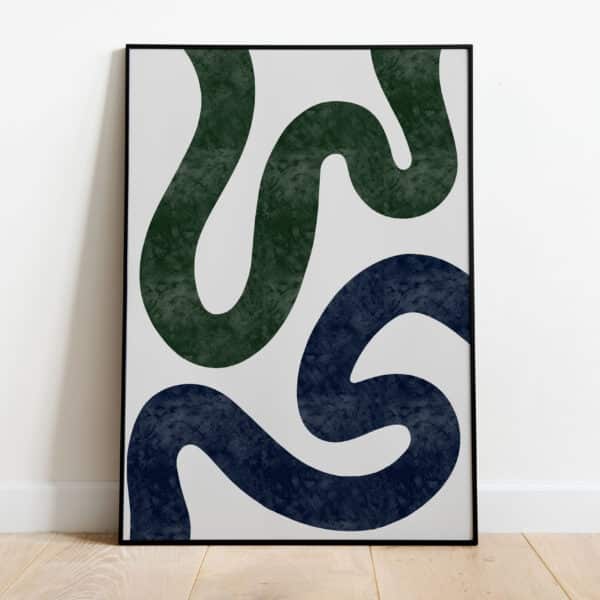 Poster - Abstract river