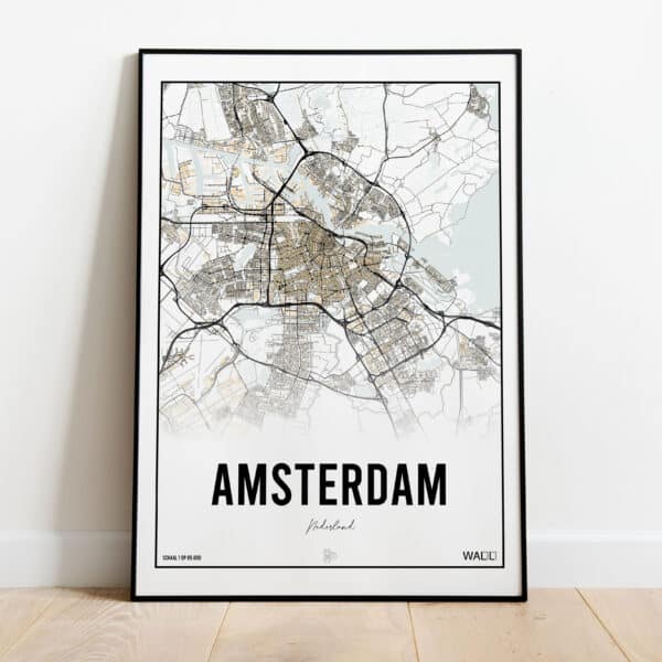 Poster - Amsterdam beige