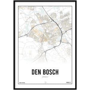 Poster - Den Bosche beige