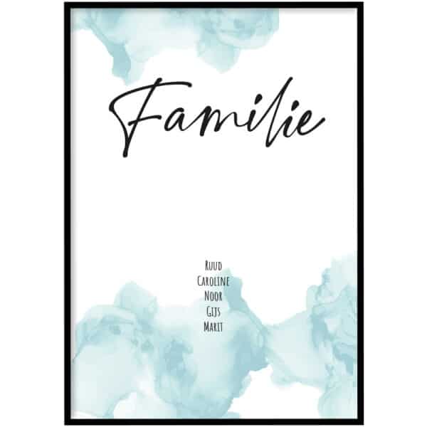 Poster - Familie