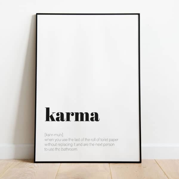 Poster - Karma