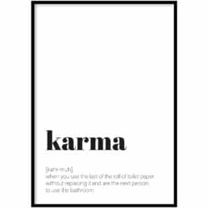 Poster - Karma