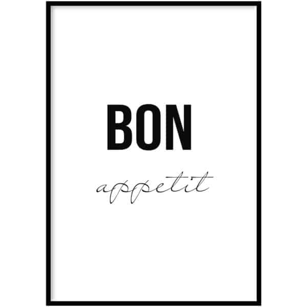 Poster - Bon Appetit