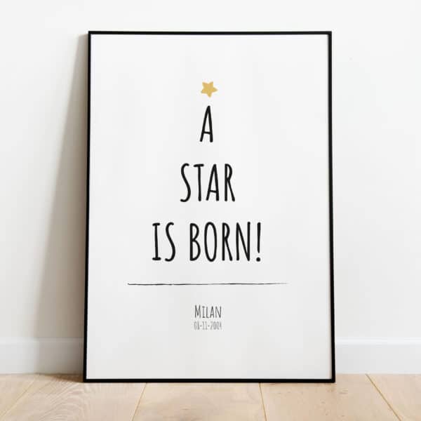 Poster - Star is born