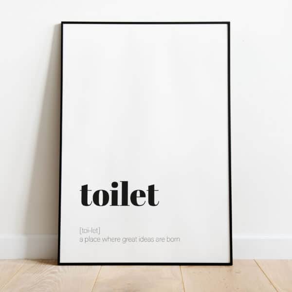 Poster - Toilet