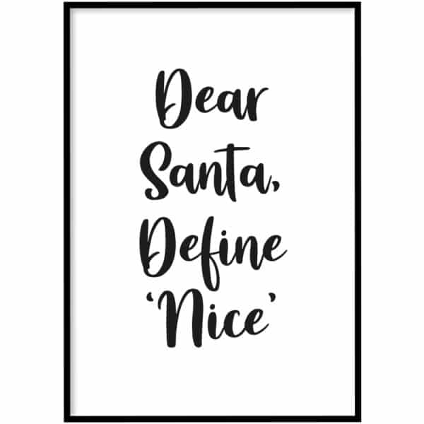 Poster - Dear Santa