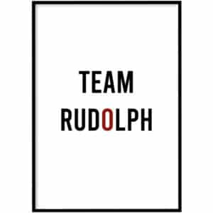 Poster - Team Rudolph