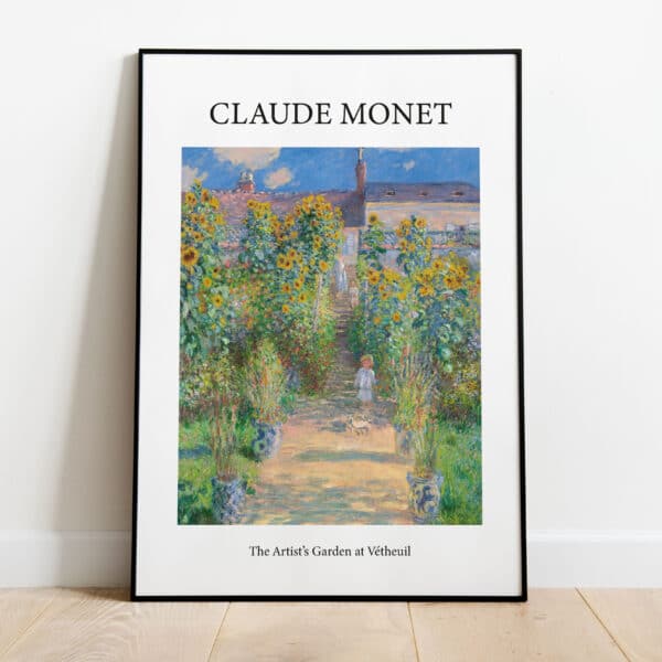 Monet The Artist's Garden at Vetheuil 2