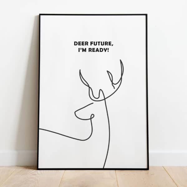 Poster - Deer future