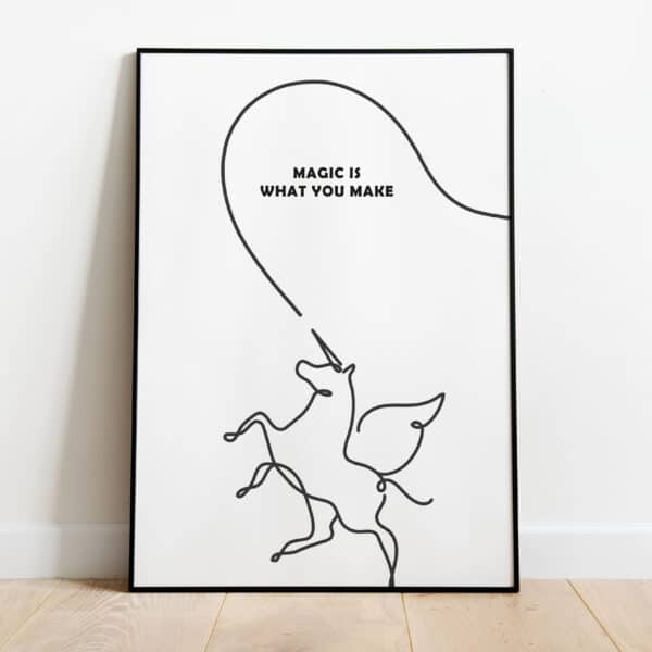 Poster - Magic unicorn