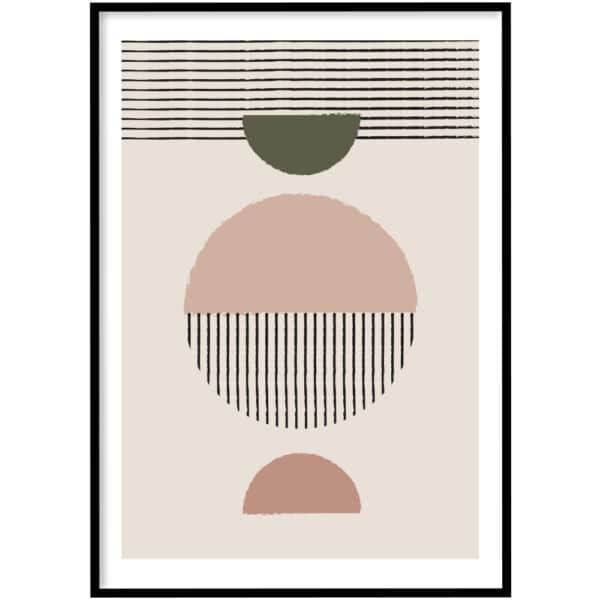 Poster - Abstract black lines