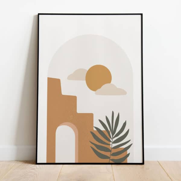 Poster - Abstract sun