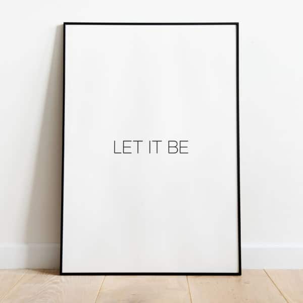 Poster - Let it be