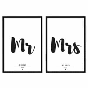 Poster - Mr & Mrs