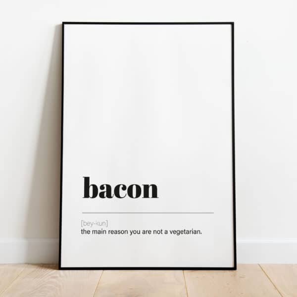 Poster - Bacon