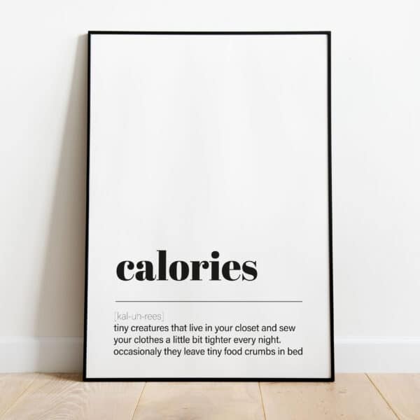 Poster - Calories