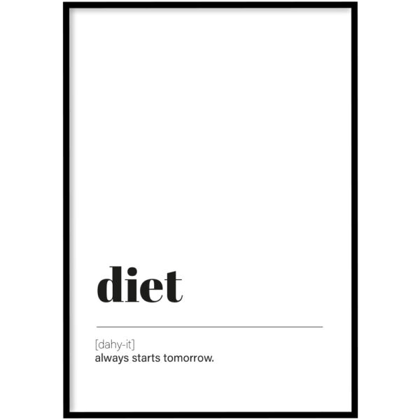 Poster - Diet