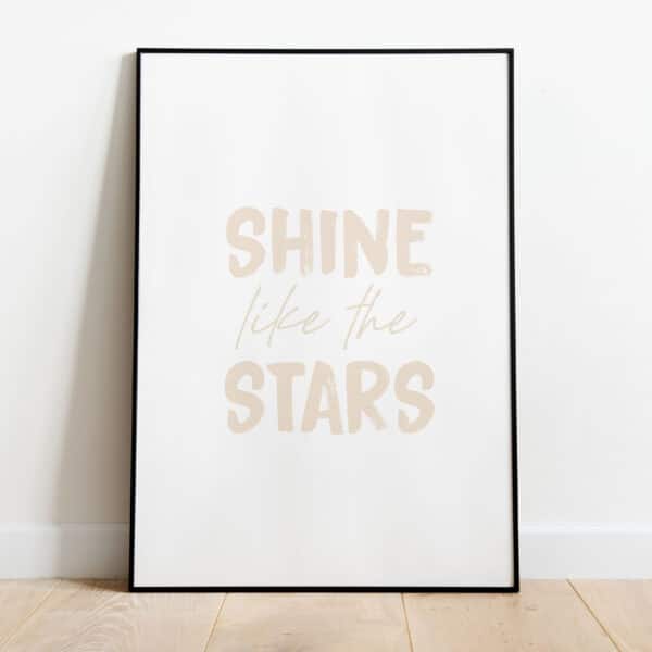 Poster - Shine like the stars