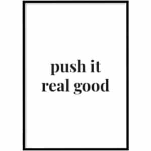 Poster - Push it